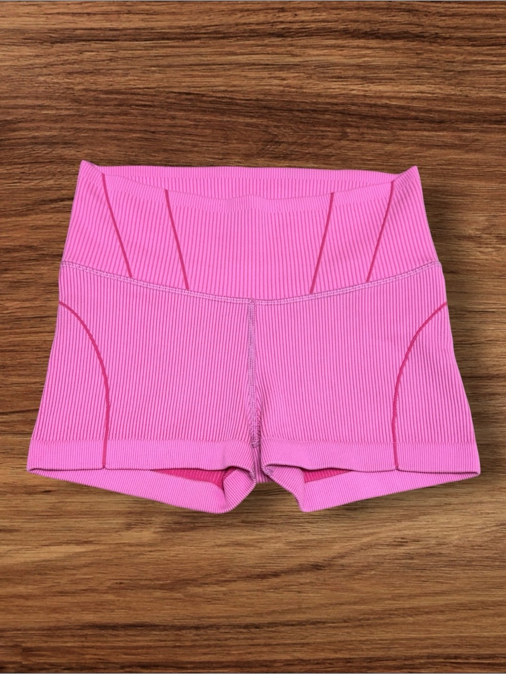 OFFLINE by Aerie Seamless Corset 2” Bike Shorts Best Buds Pink Size S
